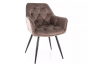 Valgomojo komplektas - Stalas DOLCE CERAMIC + Kėdės CHERRY VELVET
