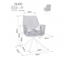 Kėdė HUGO BREGO