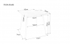 Stalas RION 80X80